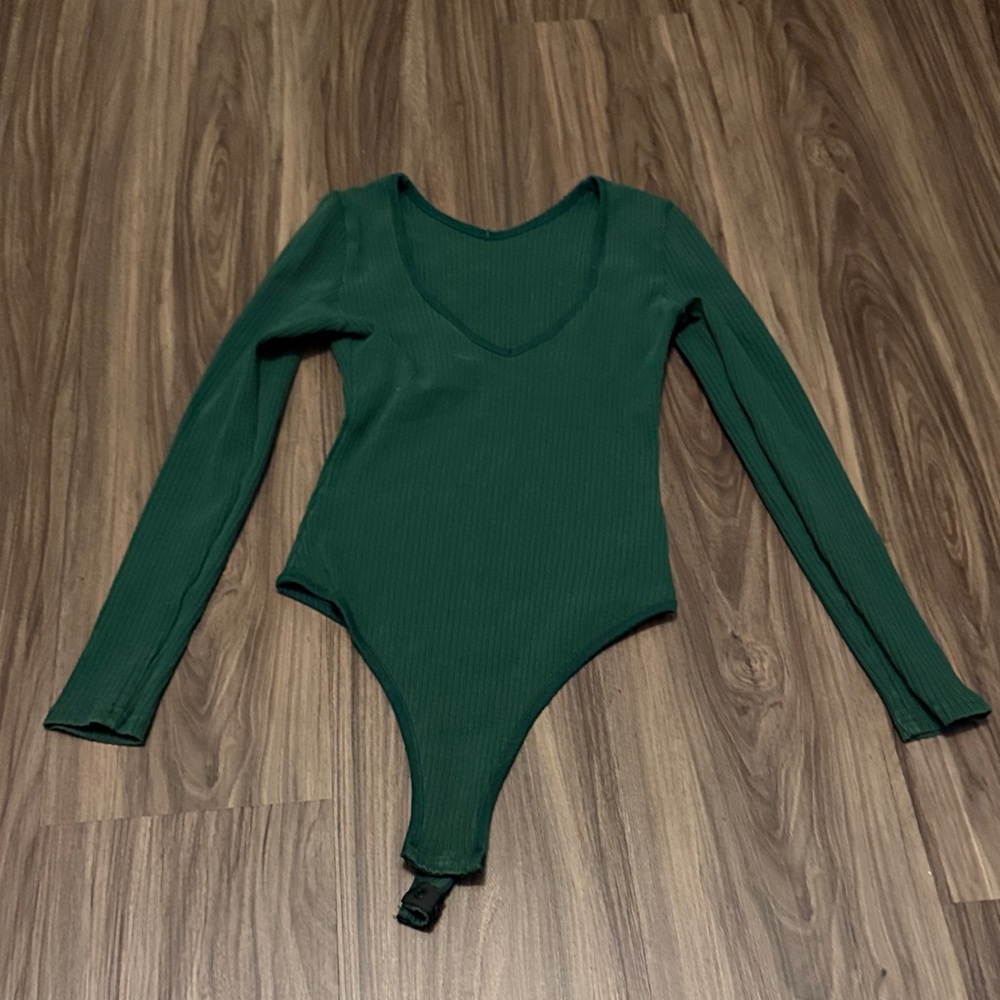 Green women’s  Bodysuit